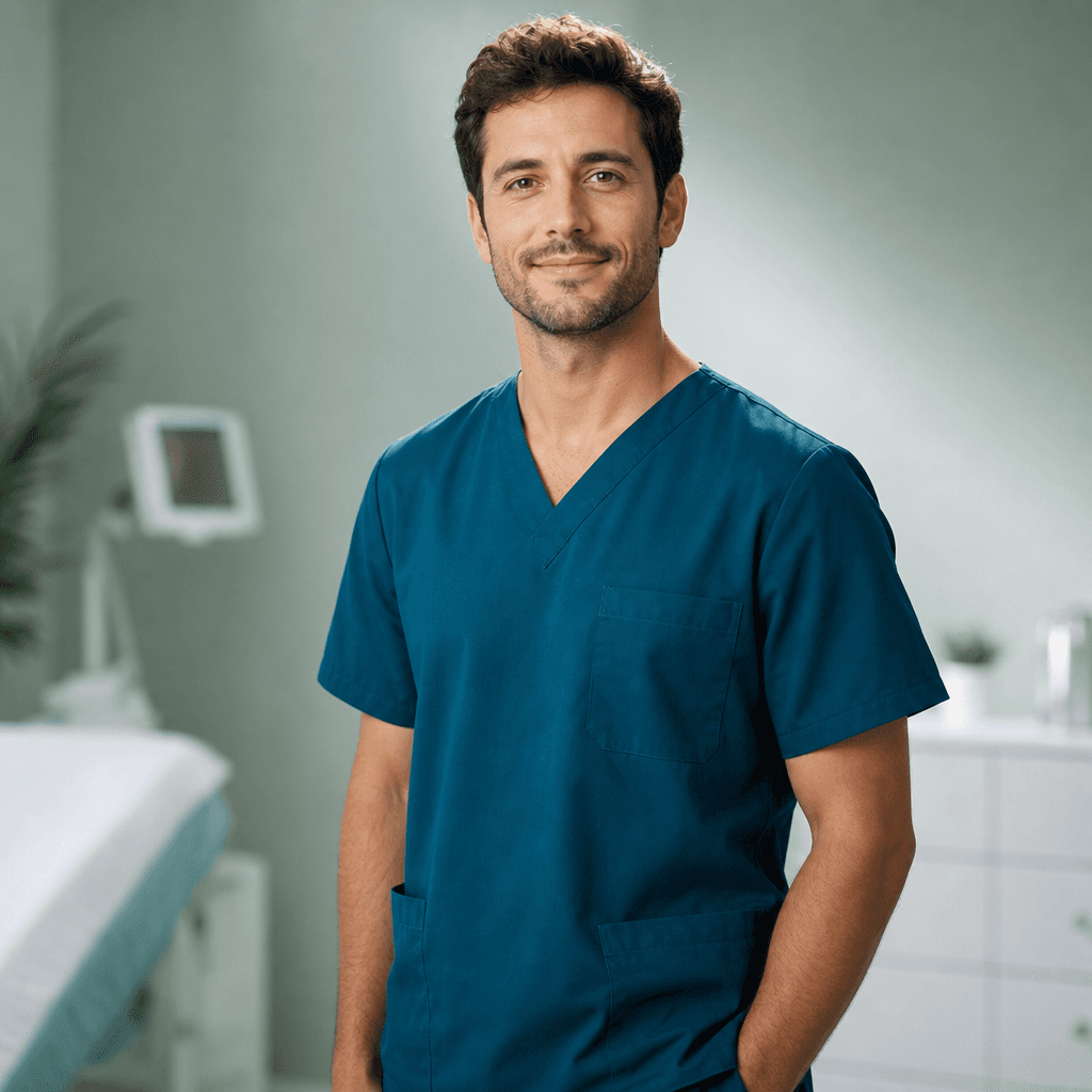 پرترهای هنری و دلنشین از یک پزشک، ایدهآل برای عکس پروفایل.